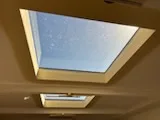 Recent job — smooth ceiling detail after plastering.
