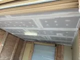 Clean corner and cornice finish detail.