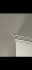 Repaired wall section blended back to a smooth finish.